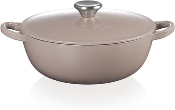 Le Creuset Marmite Cast Iron Soup Pot Casserole With Lid 22cm Sisal